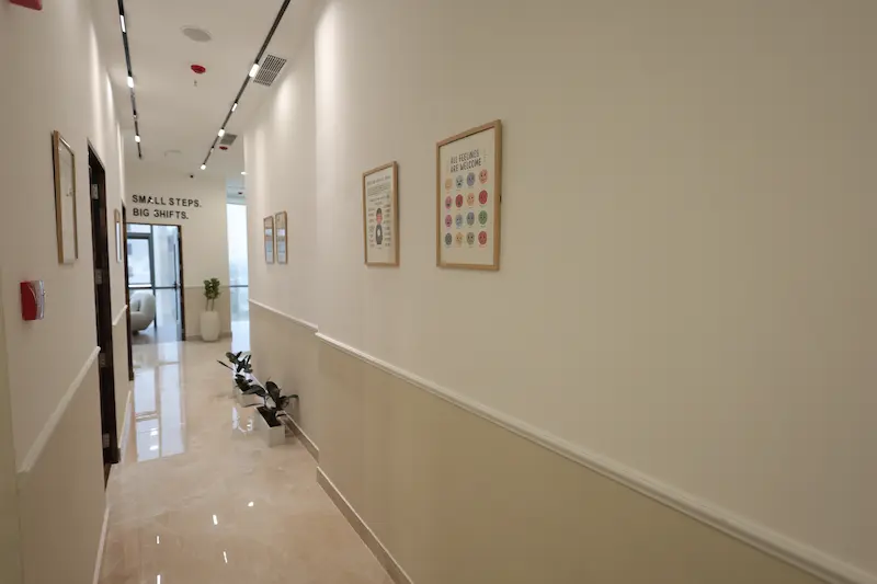 Clinic lobby at Coach For Mind, Sector 70 Gurugram